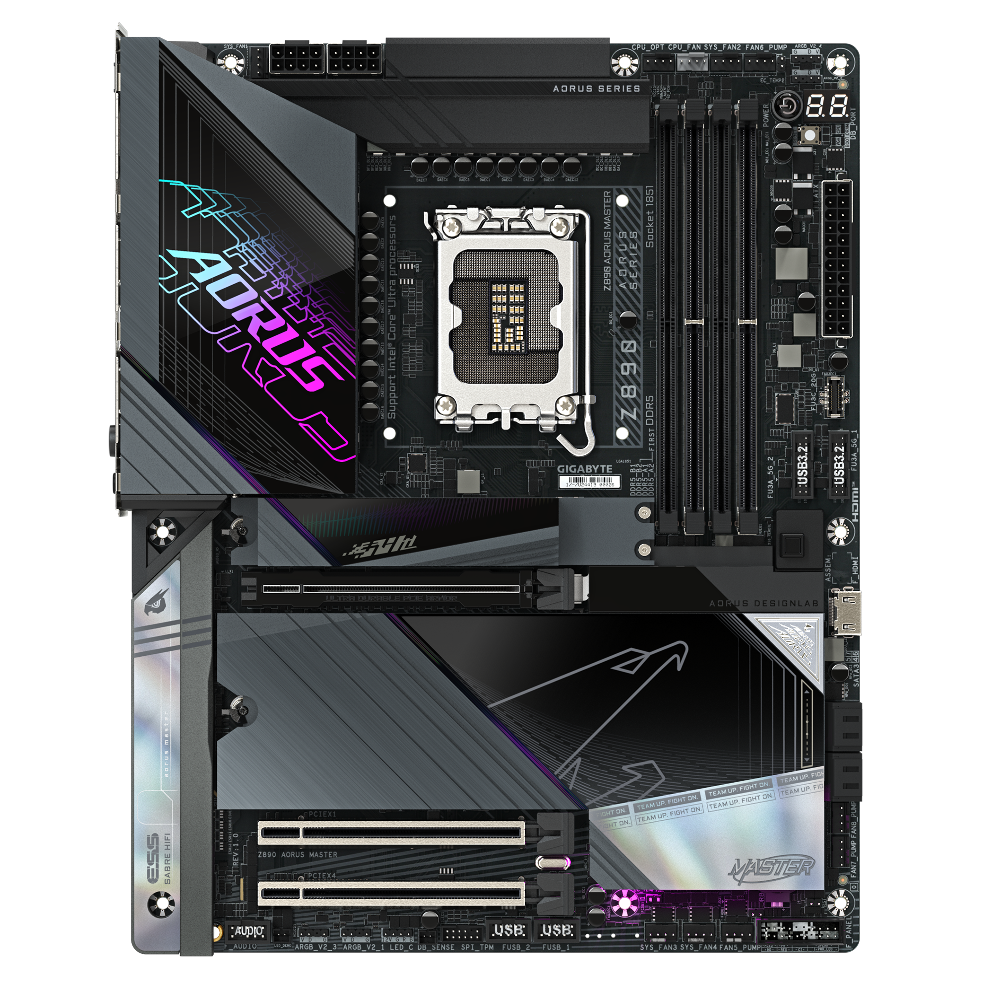 Дънна платка GIGABYTE Z890 AORUS MASTER, LGA 1851-2