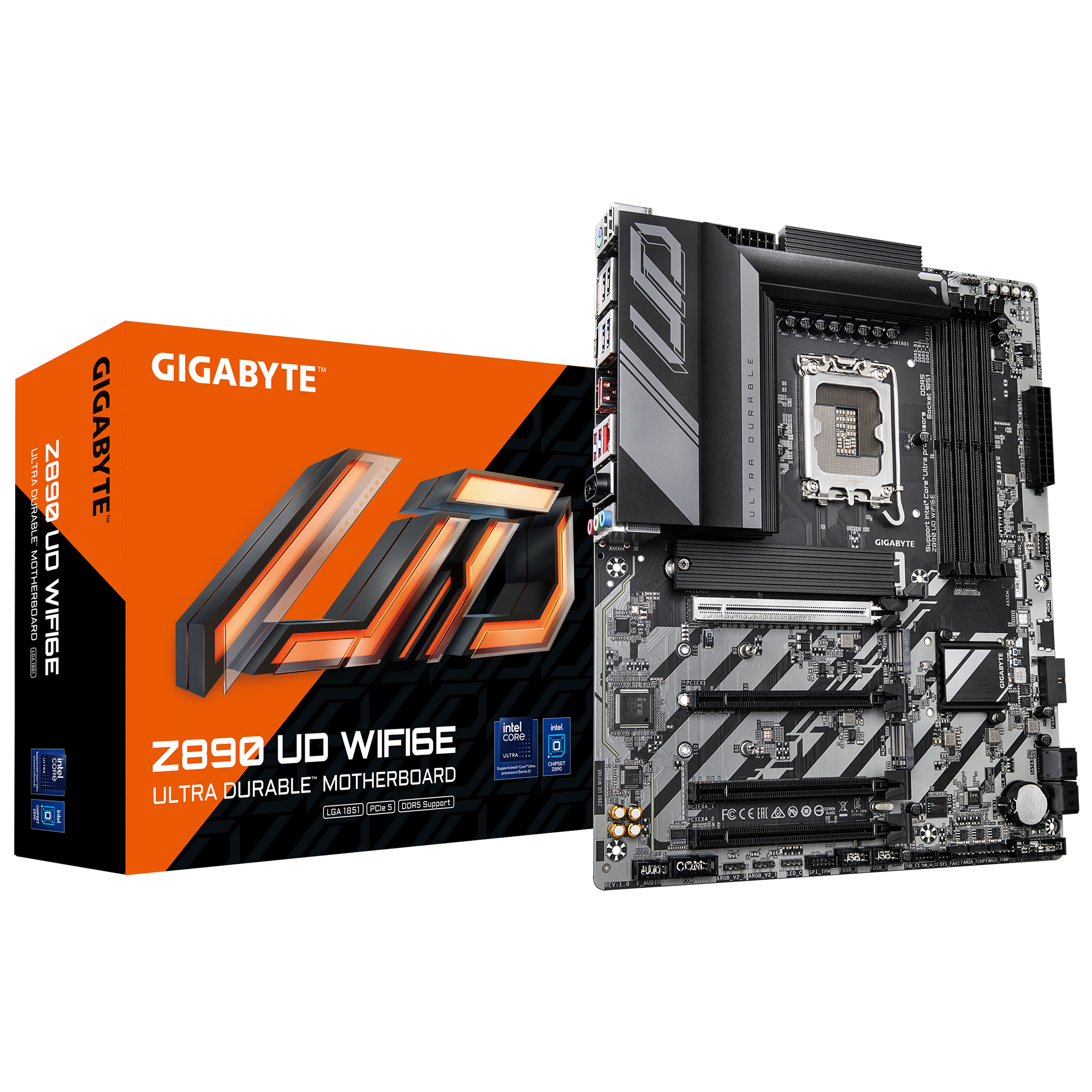 Дънна платка GIGABYTE Z890 UD WIFI 6E, LGA 1851-4