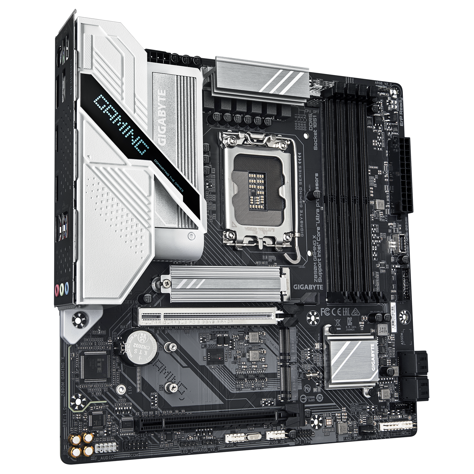 Дънна платка GIGABYTE Z890M GAMING X, LGA 1851-2