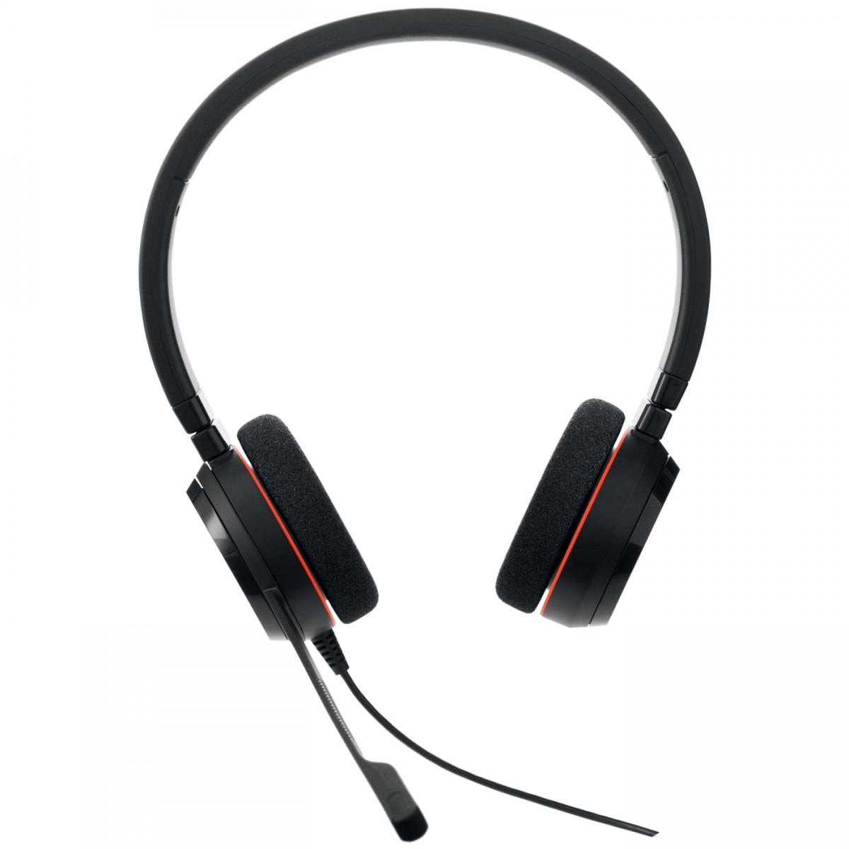 Слушалки Jabra Evolve 20 MS Stereo USB-C, Микрофон, Черни-2