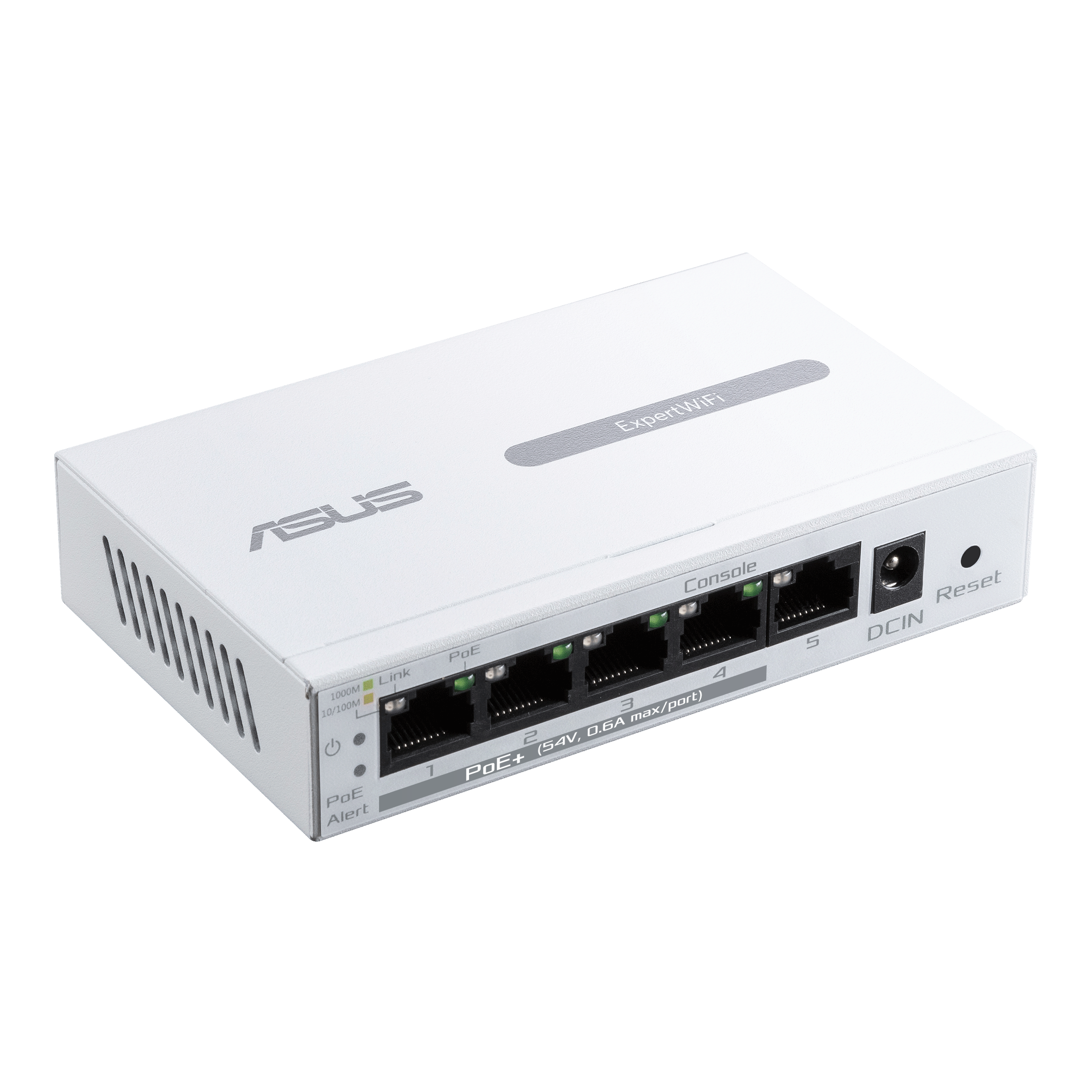 Суич ASUS ExpertWiFi EBP15 5-Port GbE, 4 PoE+ Ports 5 x 10/100/1000Mbps ports-2