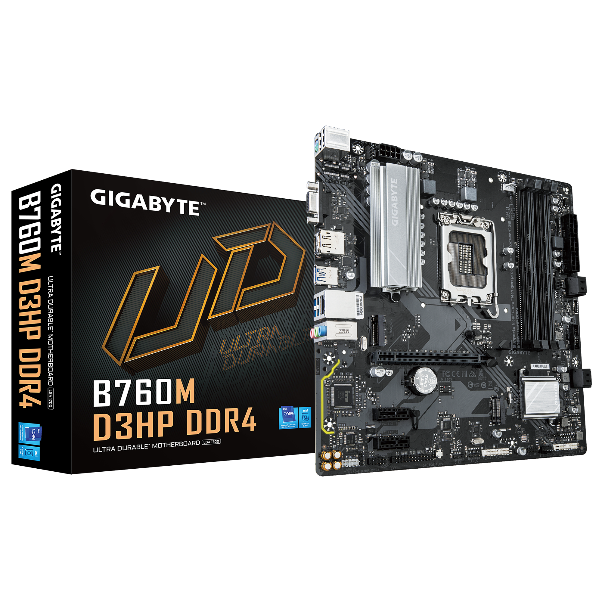 Дънна платка GIGABYTE B760M D3HP DDR4 socket 1700, mATX-4