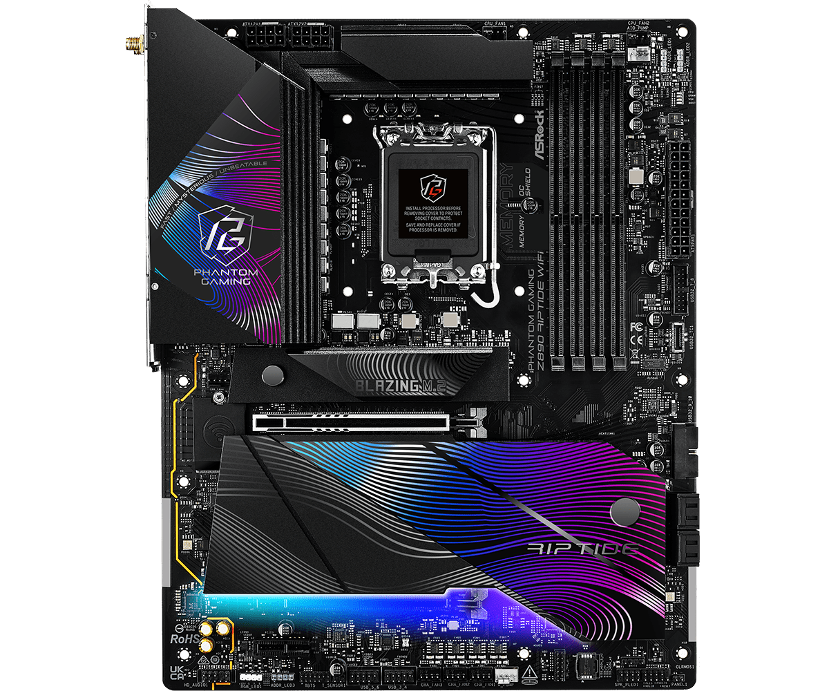 Дънна платка ASRock Z890 RIPTIDE WIFI, LGA 1851