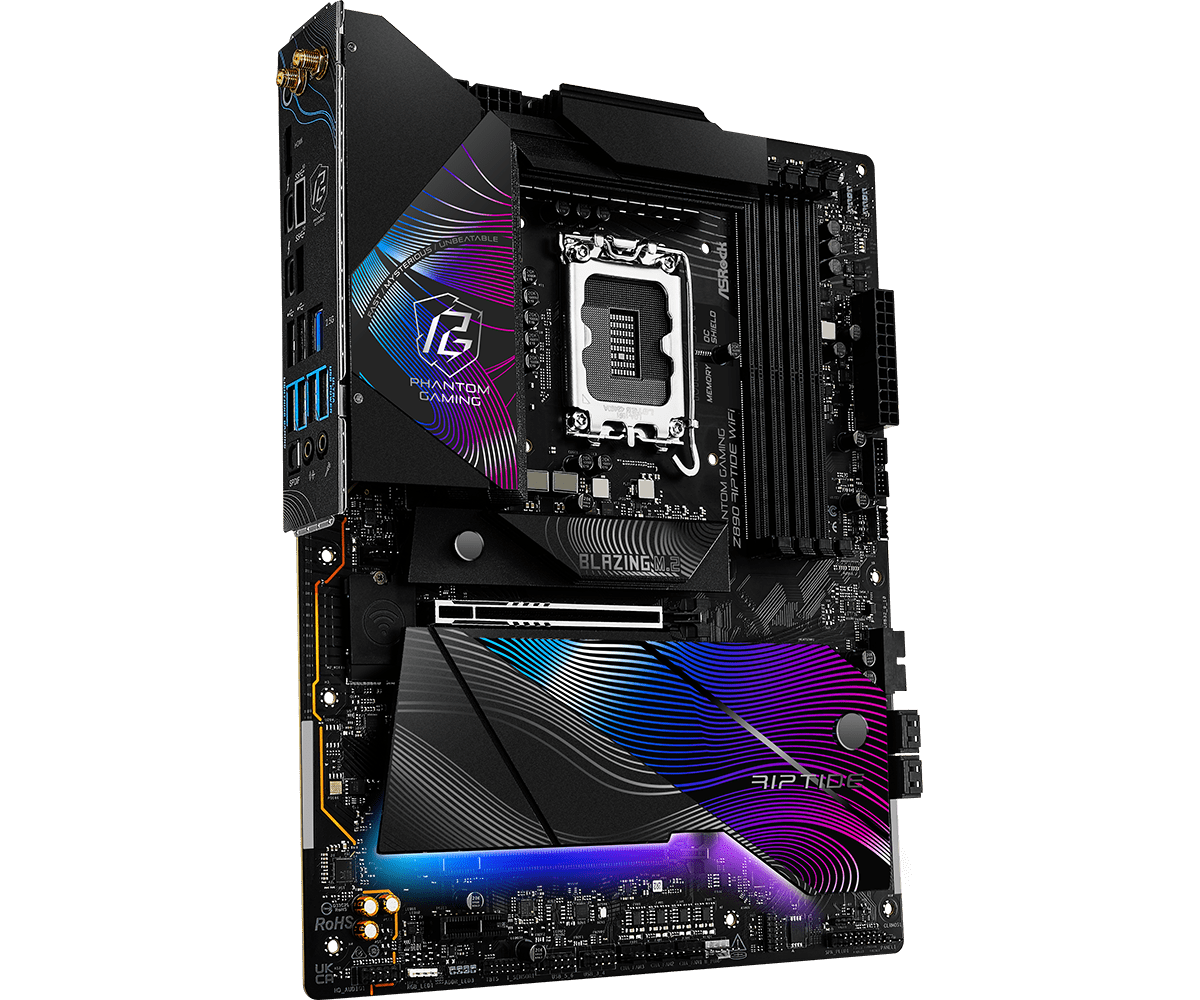 Дънна платка ASRock Z890 RIPTIDE WIFI, LGA 1851-3