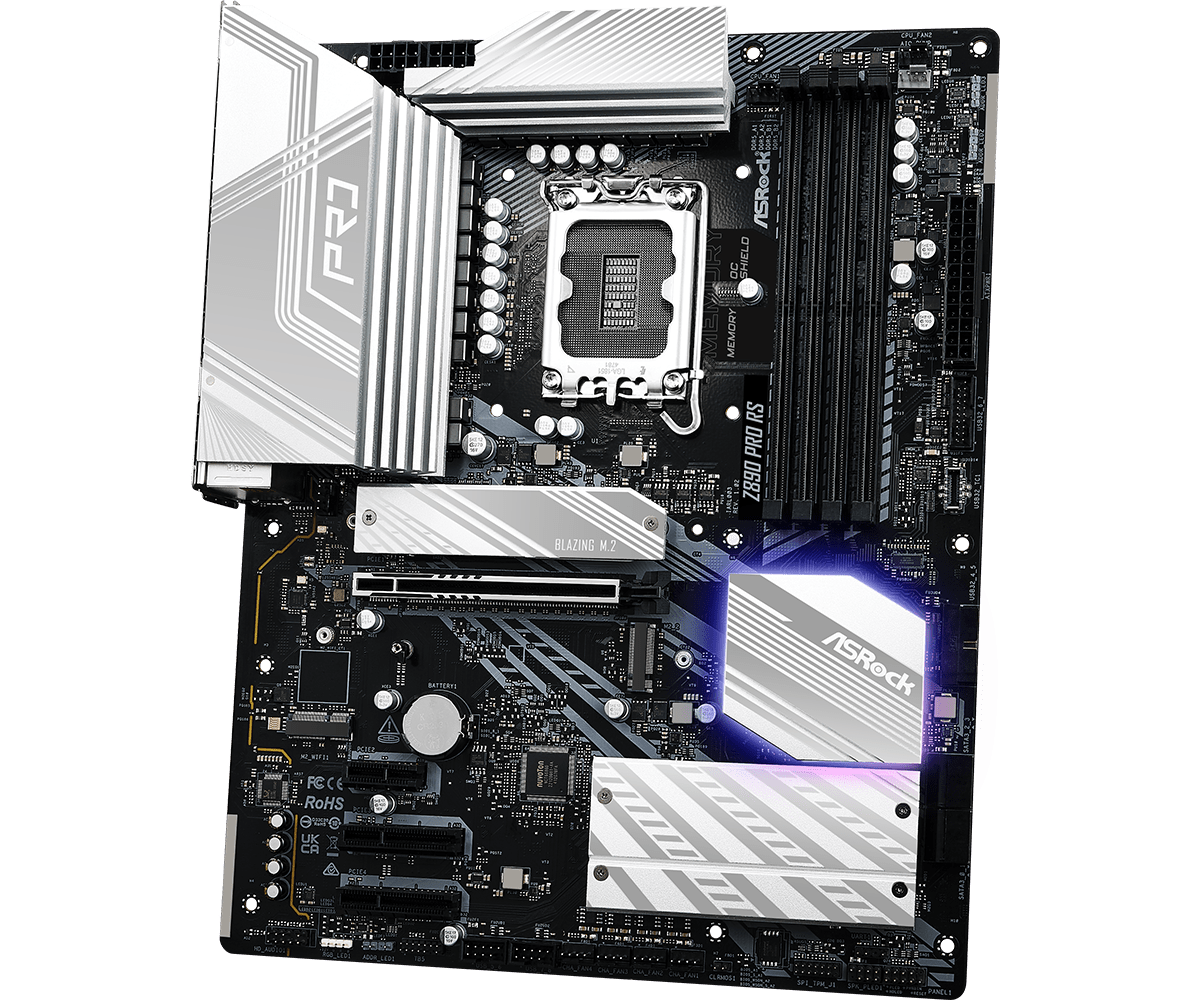 Дънна платка ASRock Z890 Pro RS, LGA 1851-2