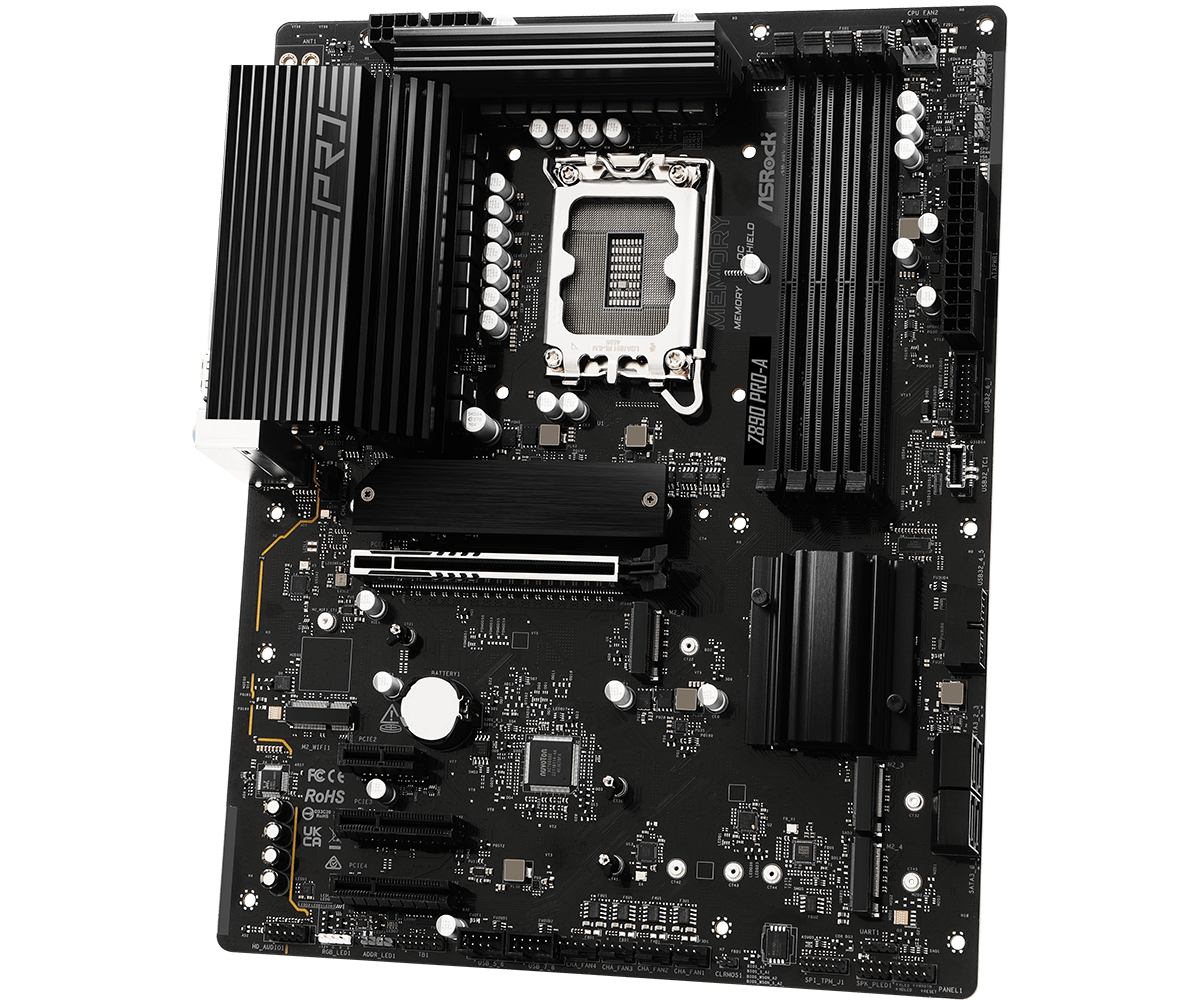 Дънна платка ASRock Z890 Pro RS, LGA 1851-2