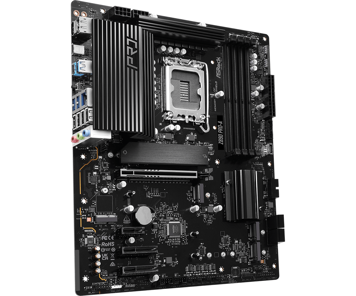 Дънна платка ASRock Z890 Pro RS, LGA 1851-3