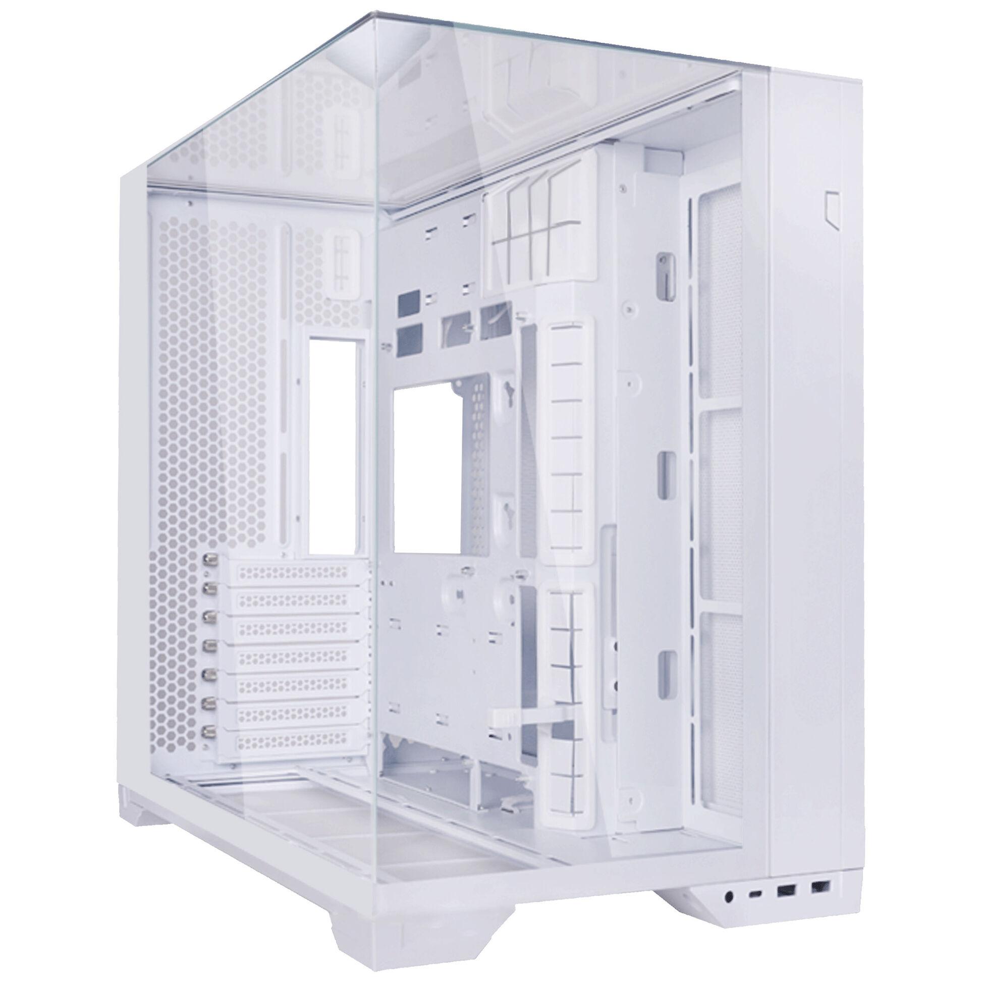 Кутия Lian Li O11 Vision Compact Mid-Tower, Tempered Glass, Бяло-2