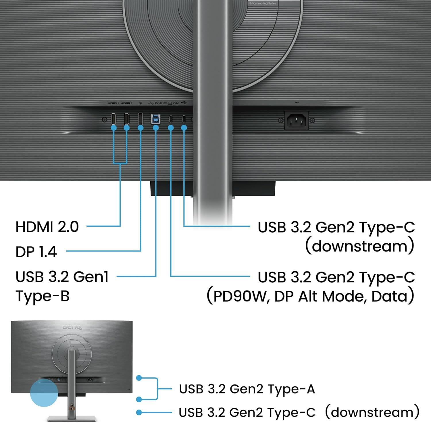 Монитор за програмиране BenQ RD320U, 31.5&quot;-2