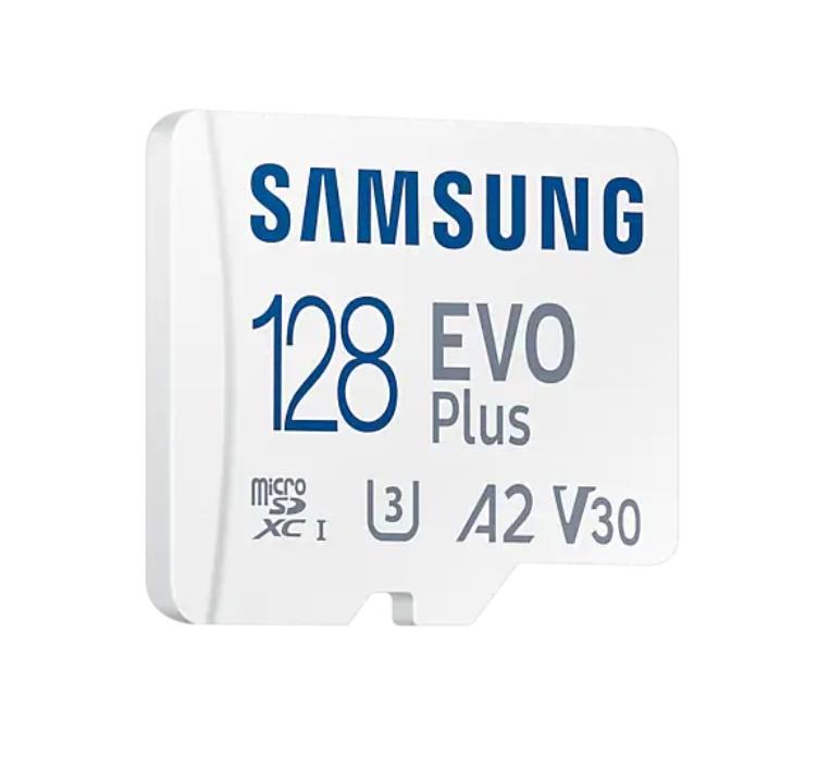 Карта памет Samsung EVO Plus, microSDXC, UHS-I, 128GB, Адаптер-3