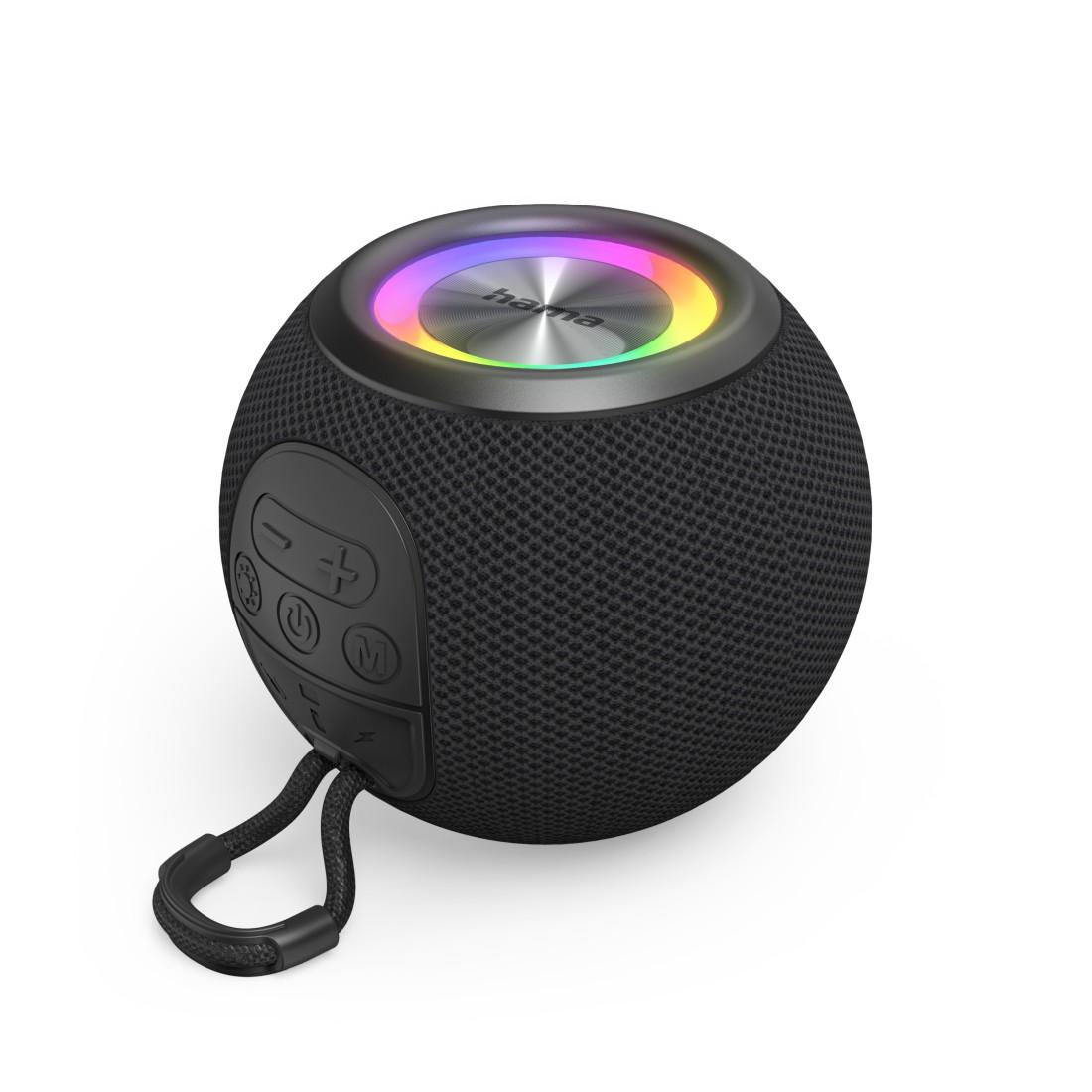 HAMA Блутут колонка &quot;Ball Shape Speaker&quot;, 5 светлинни режима, 5W