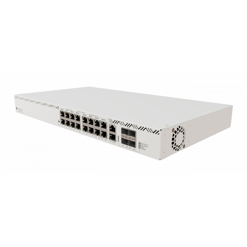 Суич MikroTik CRS320-8P-8B-4S+RM, 16 x Gigabit Ethernet ports, 4 x SFP+-2