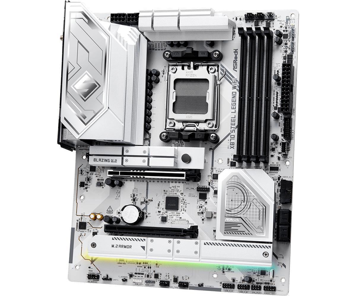 Дънна платка ASROCK X870 STEEL LEGEND WIFI, Socket AM5-2