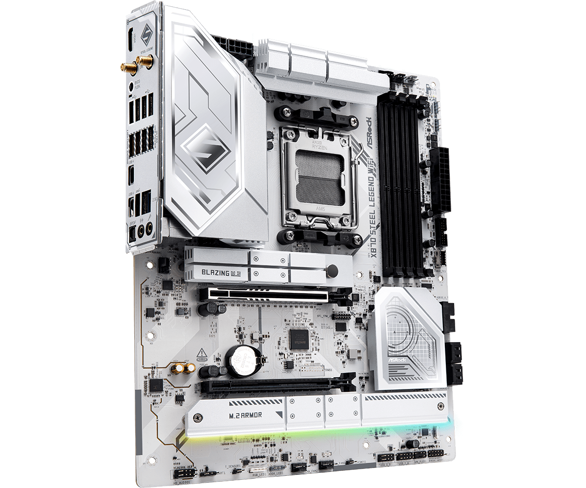 Дънна платка ASROCK X870 STEEL LEGEND WIFI, Socket AM5-3