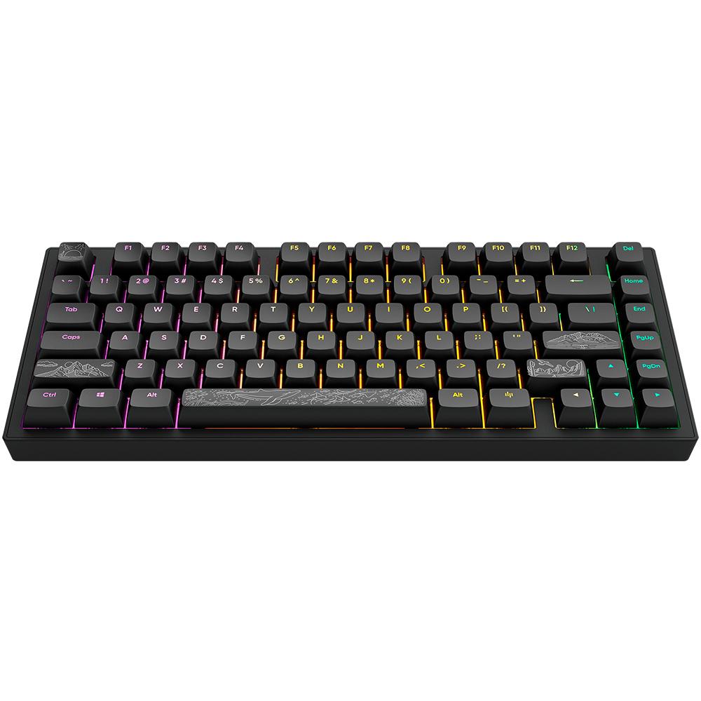 Геймърскa механична клавиатура Dark Project ALU81A Terra Nostra Black RGB-2