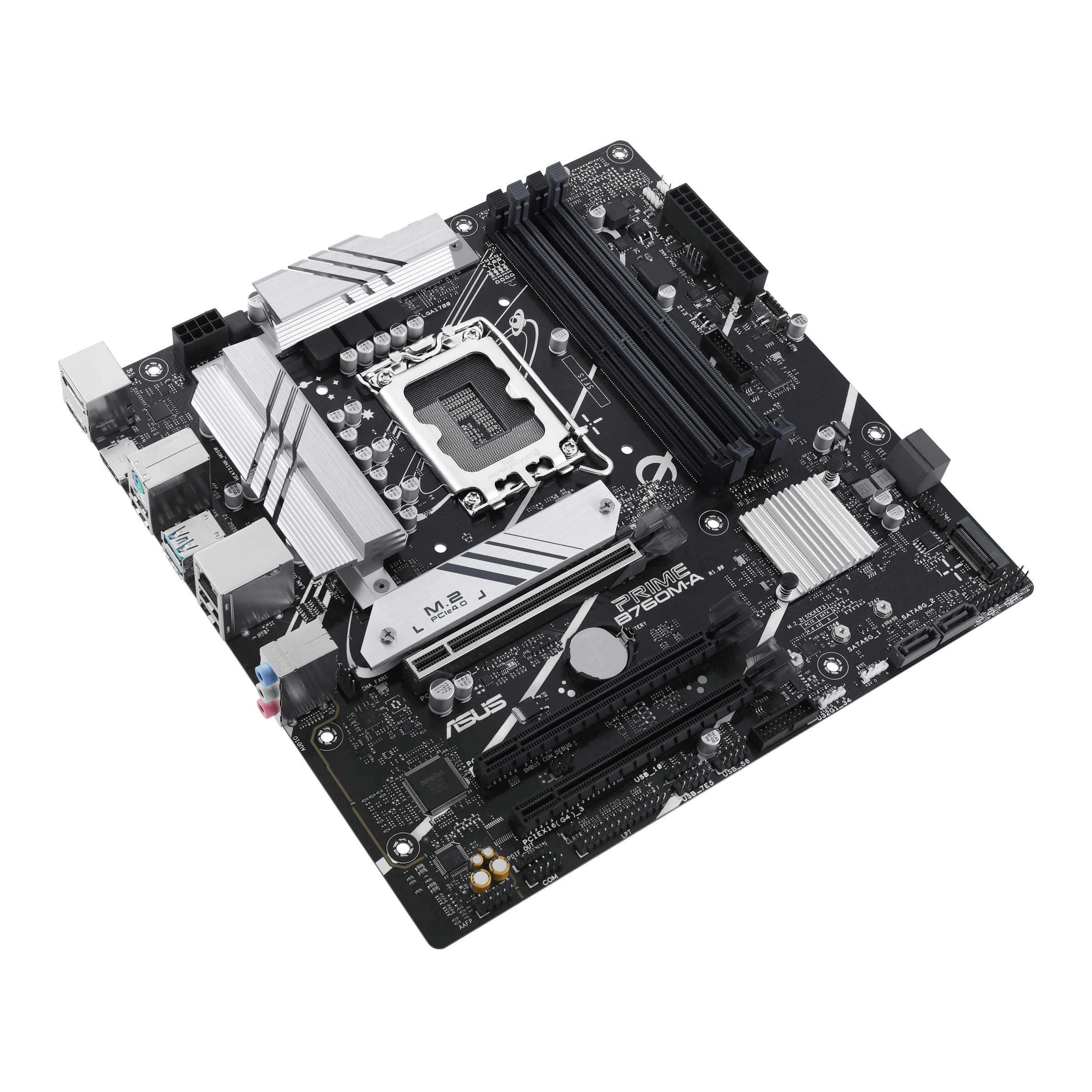 Дънна платка ASUS PRIME B760M-A-CSM DDR5, LGA 1700, mATX-3