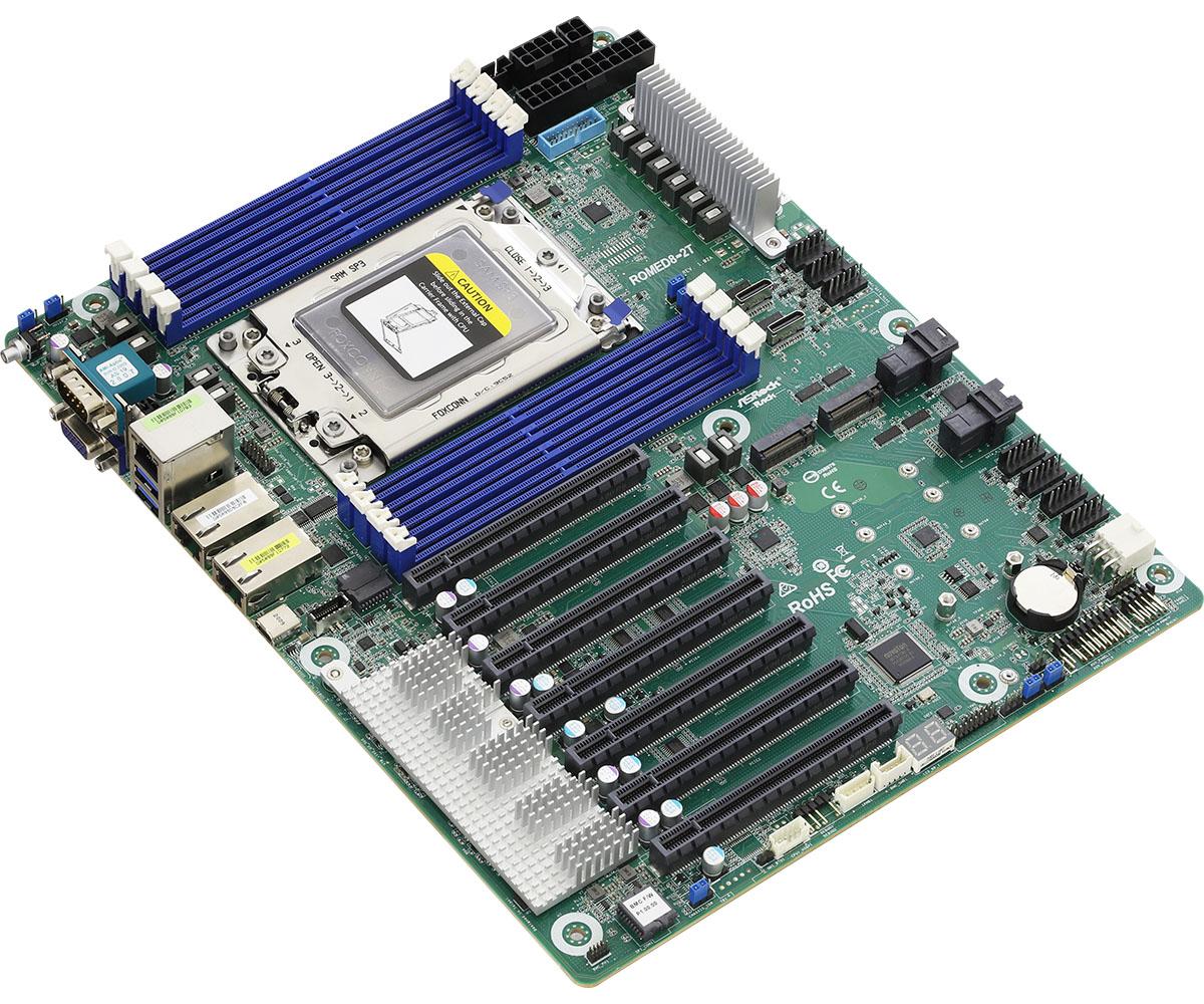 Дънна платка ASROCK ROMED8-2T Workstastion Board LGA 4094 - ATX-2