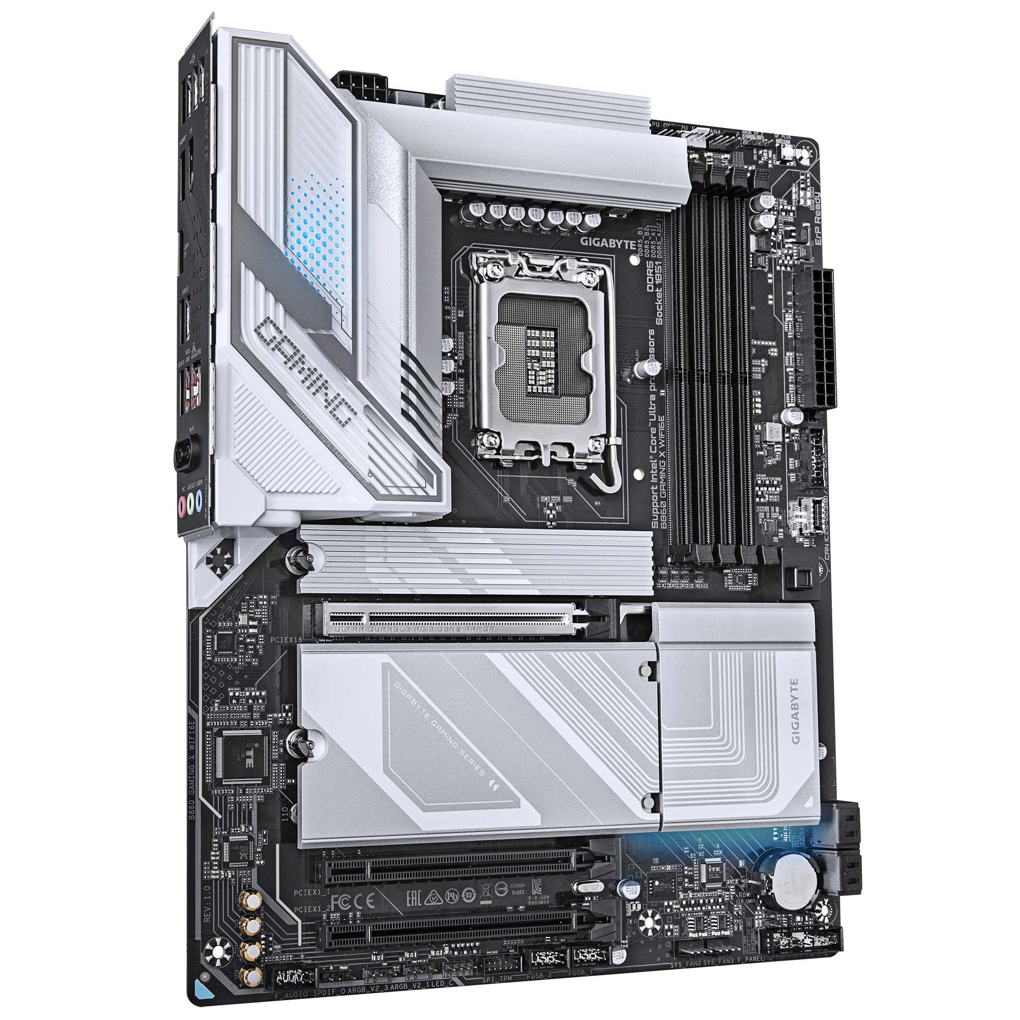 Дънна платка GIGABYTE B860 GAMING X WIFI 6E, LGA 1851-2