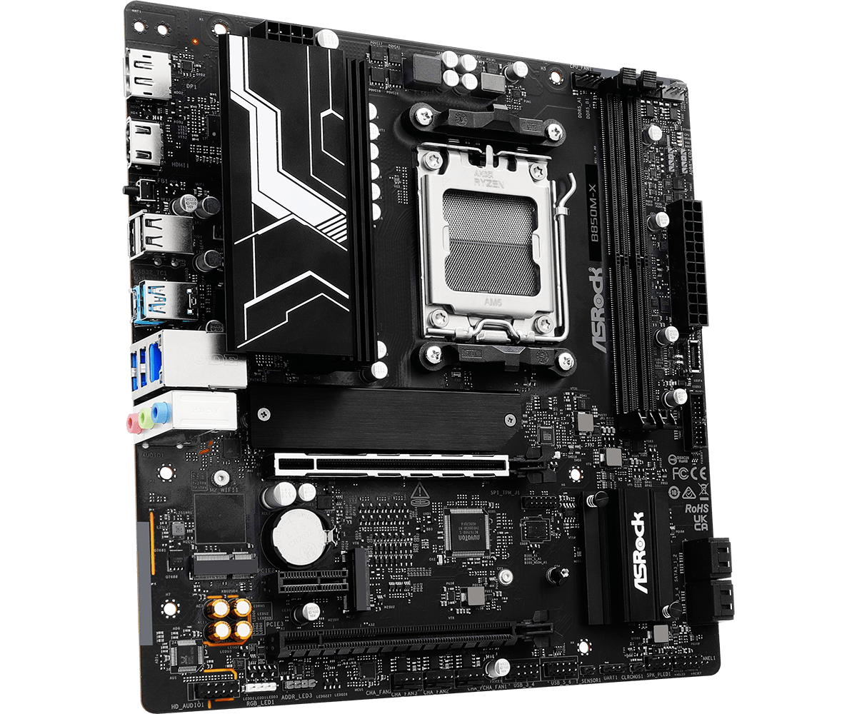 Дънна платка ASRock B850M-X socket AM5-2