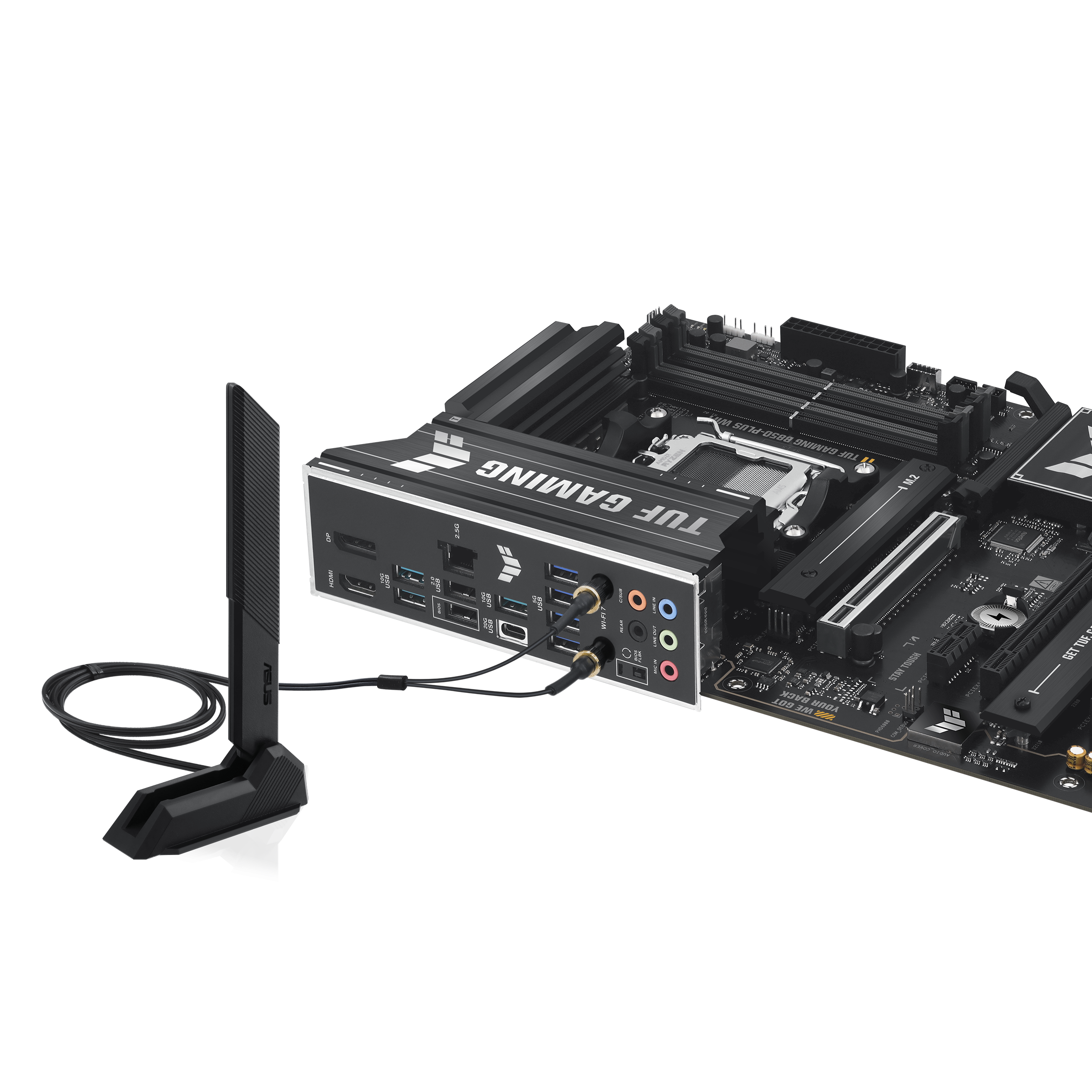 Дънна платка ASUS TUF GAMING B850-PLUS WIFI 7 socket AM5-3