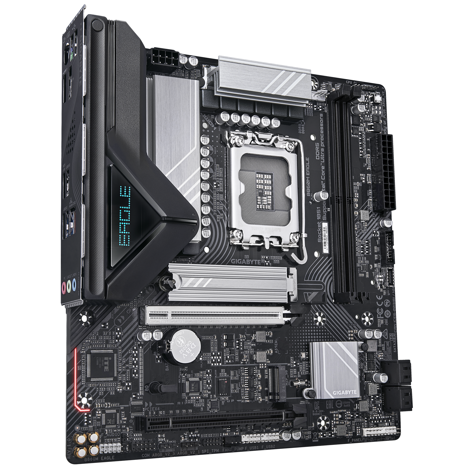 Дънна платка GIGABYTE B860M EAGLE, LGA 1851-2