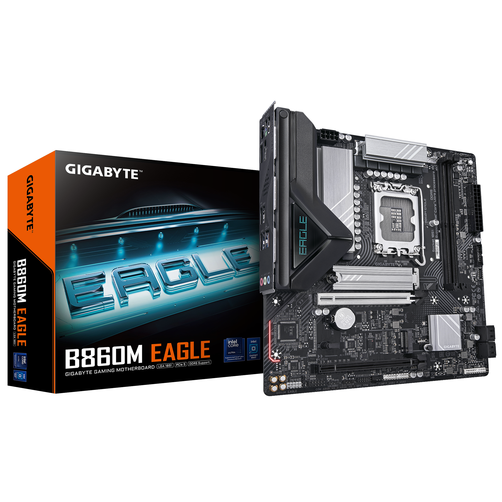 Дънна платка GIGABYTE B860M EAGLE, LGA 1851-4