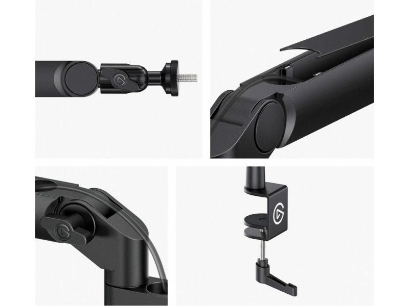 Стойка за микрофон Elgato Wave Mic Arm LP - Черно-3