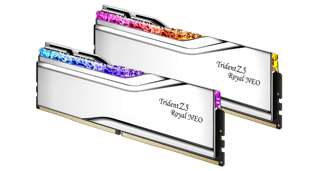 Памет G.SKILL Trident Z5 Royal Neo 32GB(2x16GB) DDR5-6400 - AMD EXPO-2