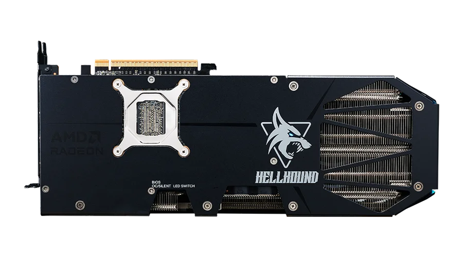 Видео карта PowerColor Radeon RX 9070 Hellhound 16GB GDDR6-4