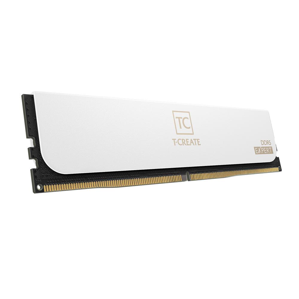 Памет Team Group T-CREATE EXPERT White DDR5 32GB(2x16GB) 6000MHz CL30-3