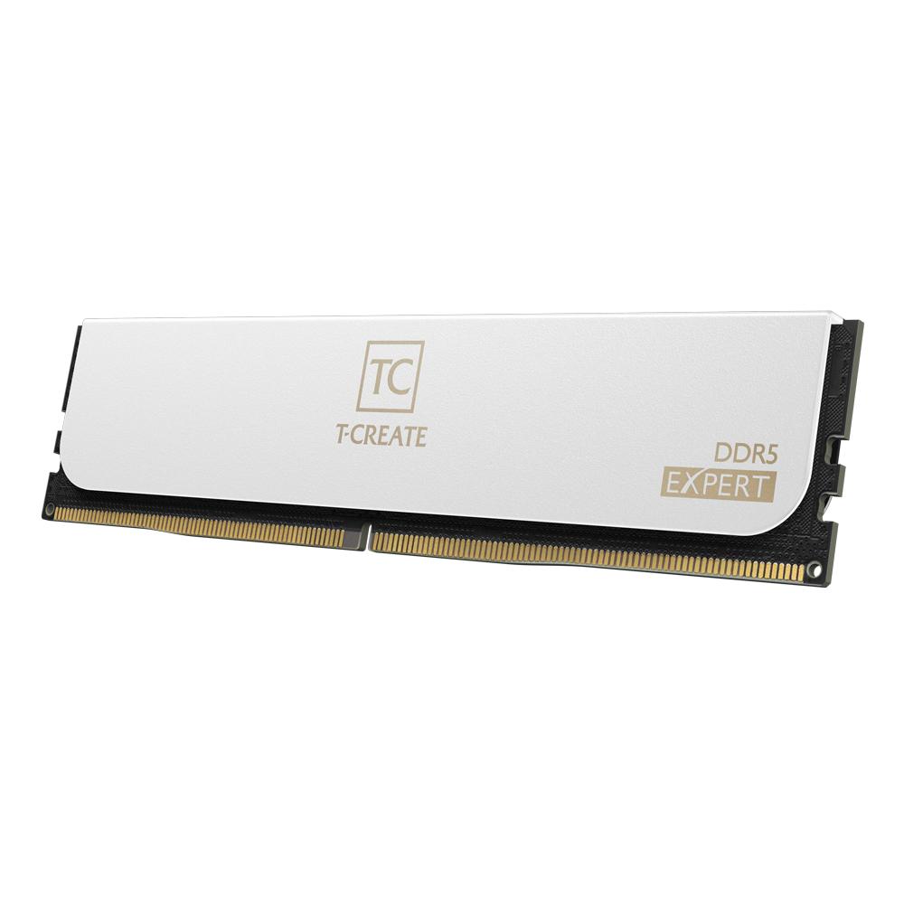 Памет Team Group T-CREATE EXPERT White DDR5 32GB(2x16GB) 6000MHz CL30-4