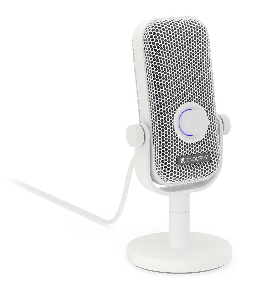 Настолен микрофон ENDORFY Solum Voice S - Onyx White