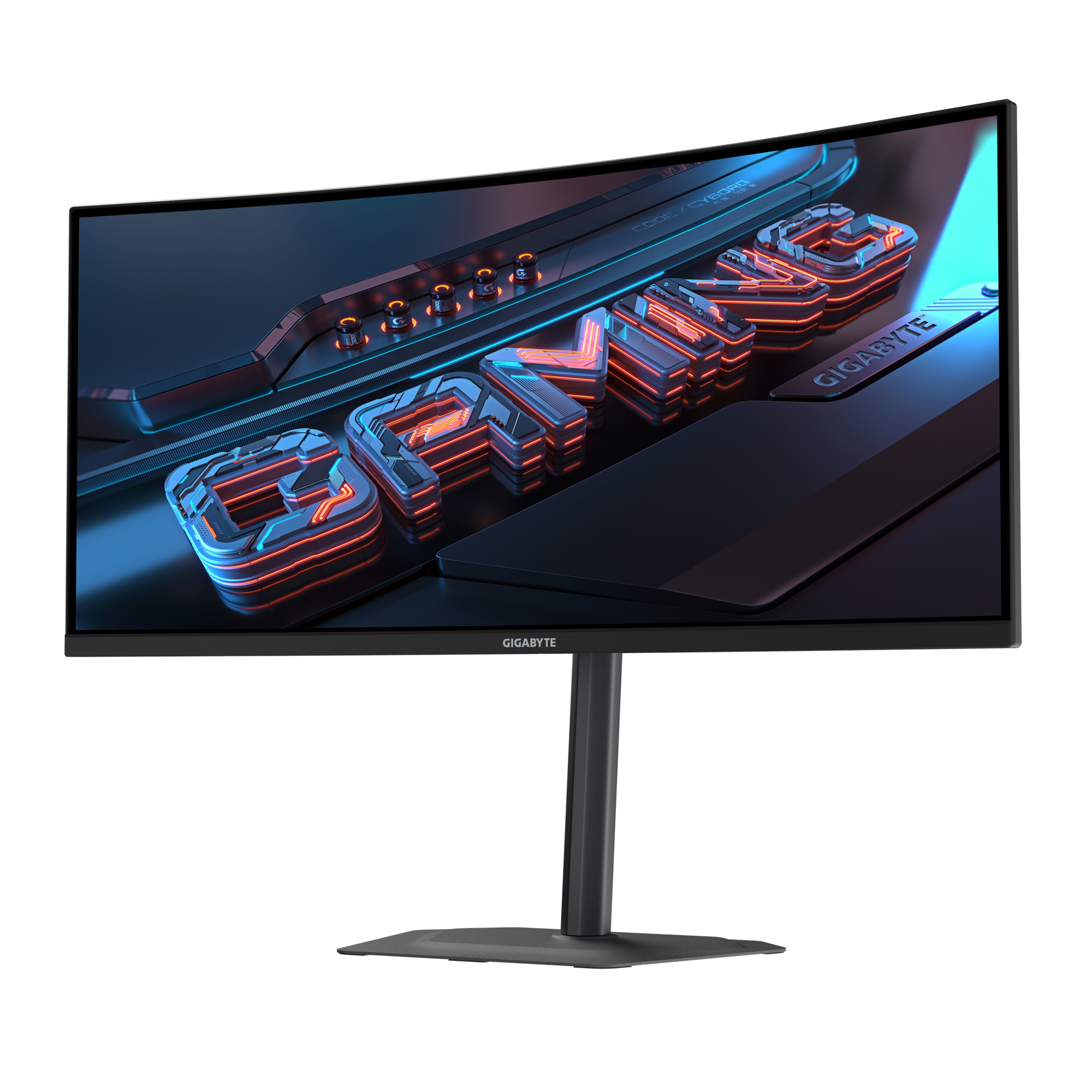 Геймърски Монитор Gigabyte G34WQCP - 34&quot; SS VA WQHD 3440x1440, Curved 1500R, 180Hz, 1ms, HDR Ready-2