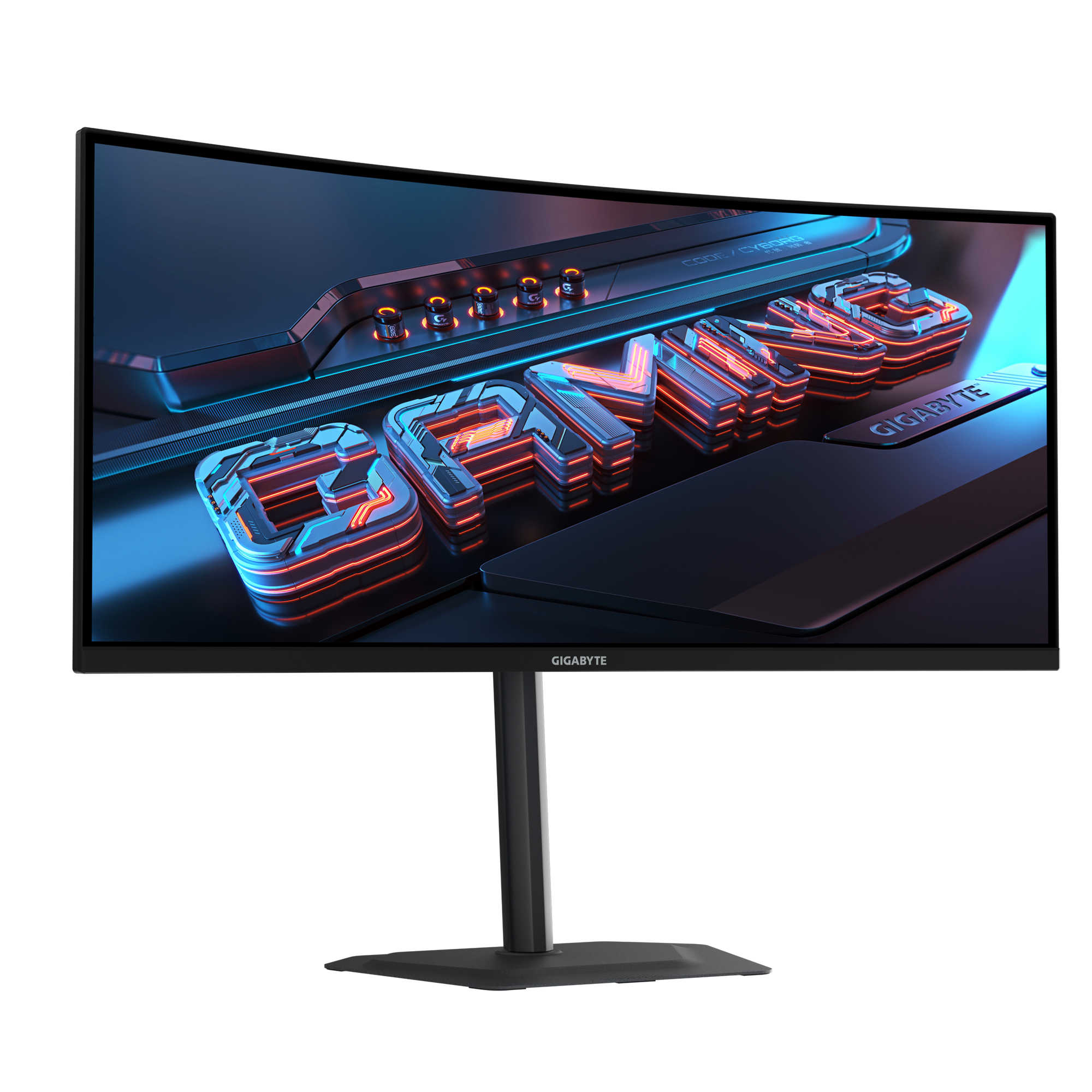 Геймърски Монитор Gigabyte G34WQCP - 34&quot; SS VA WQHD 3440x1440, Curved 1500R, 180Hz, 1ms, HDR Ready-3