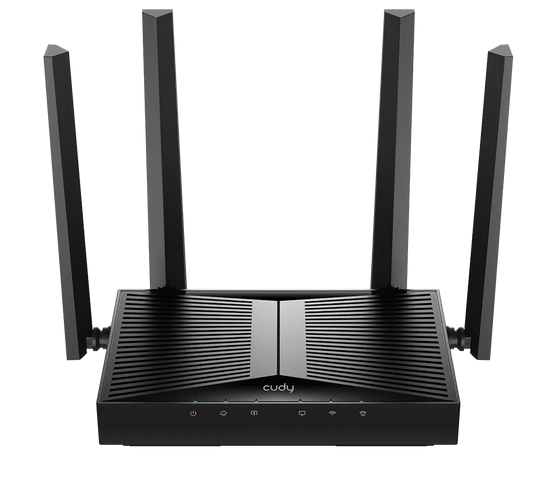 Безжичен рутер Cudy WR3600, Gigabit Wi-Fi 7, 2882 Mbps + 688 Mbps, 5&times; Gigabit Ethernet Ports, VPN Server and Client, 10/100/1000