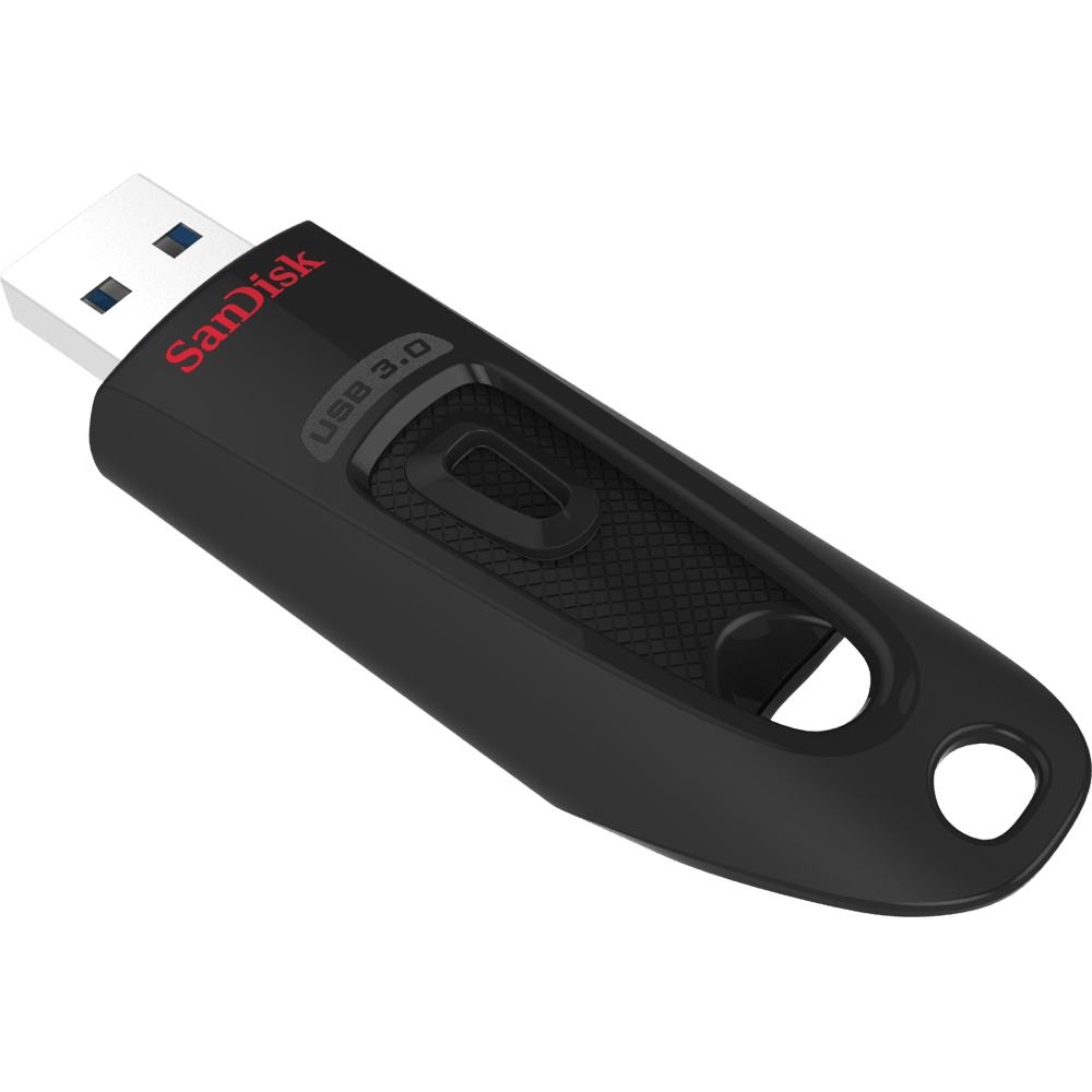 USB памет SanDisk Ultra USB 3.0, 16GB, Черен-1