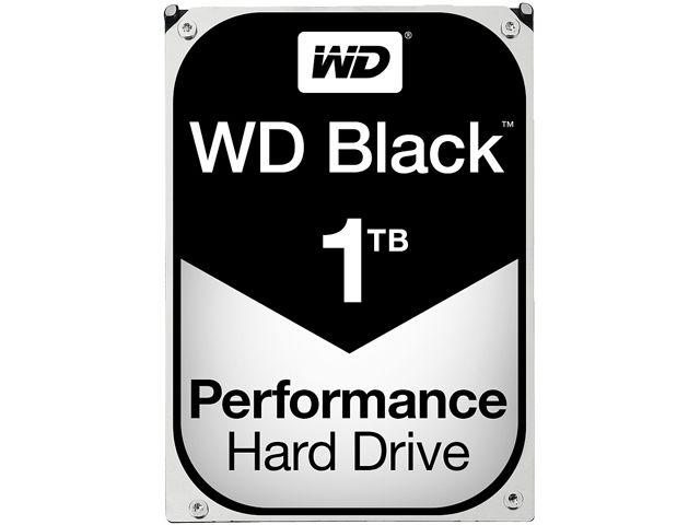 Хард диск WD Black, 1TB, 7200rpm, 64MB, SATA 3-1