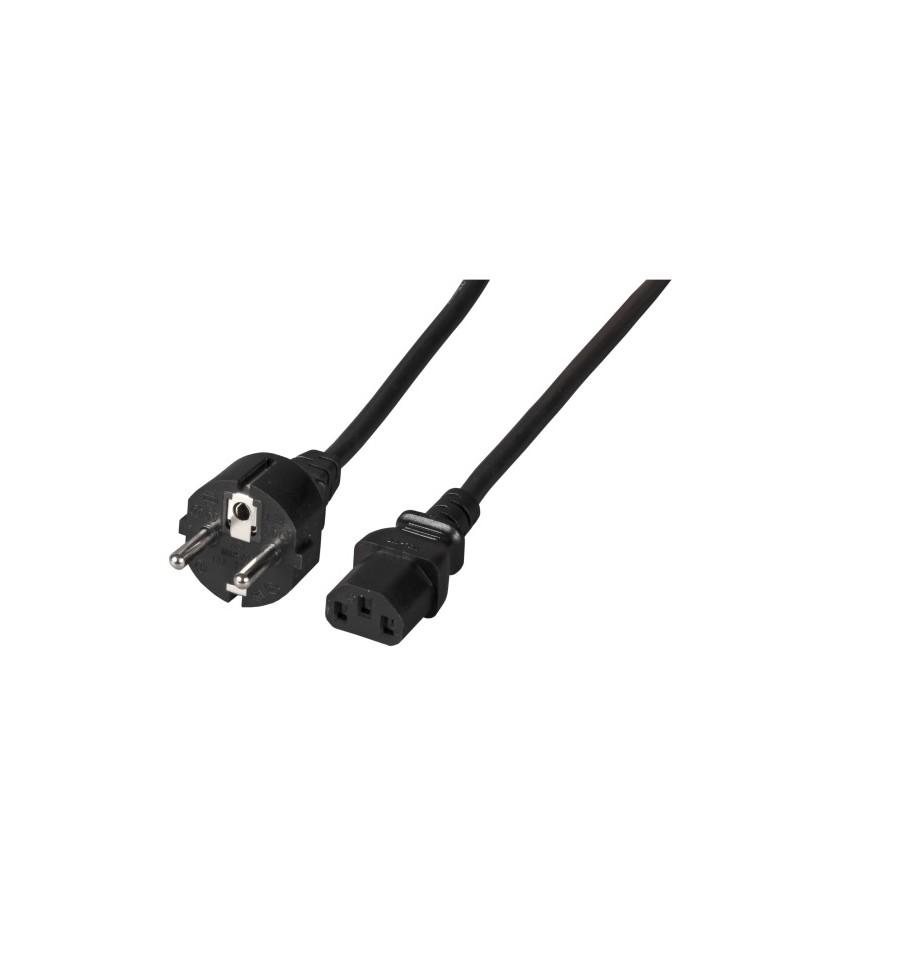 Захранващ кабел Estillo A-A675, 1.8 m, Черен