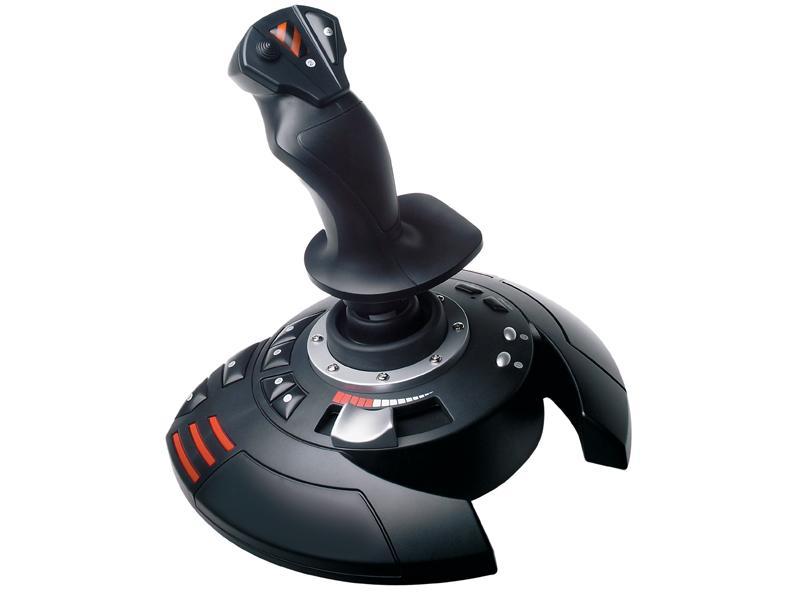 Жичен джойстик,  авиосимулатор Thrustmaster T.Flight Stick X за PC / PS3, Черен-1