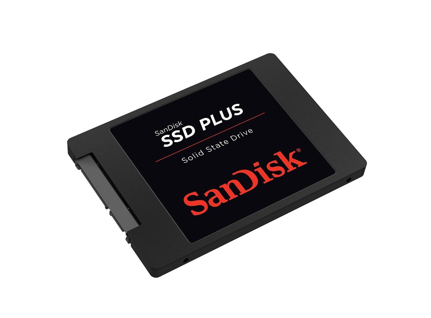 Solid State Drive (SSD) SanDisk Plus, 2.5&quot;, 480GB, SATA3