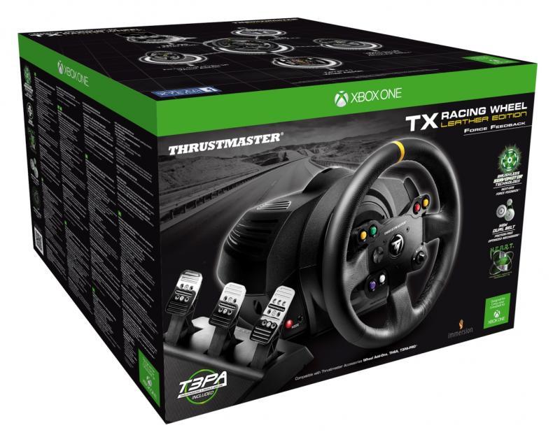 Волан THRUSTMASTER, TX Racing Wheel Leather Edition, за PC  /  XBox-4