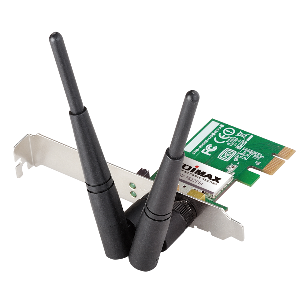 Безжичен PCI Express адаптер EDIMAX EW-7612PIN, Realtek, 2.4Ghz, 802.11n/g/b-1