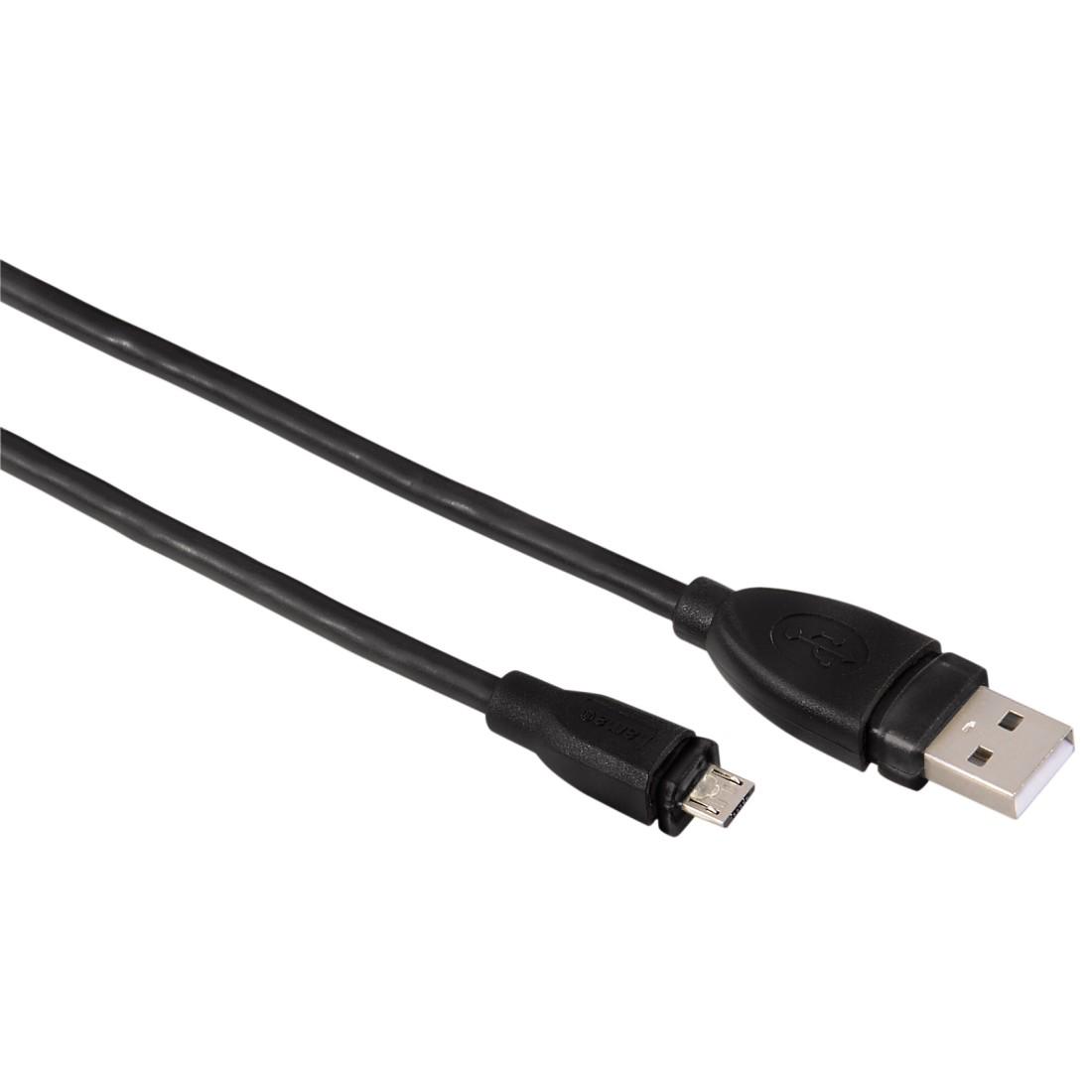 Кабел HAMA USB 2.0 - micro USB, 3 м, 1 звезда-1