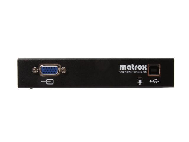 Външен мулти-дисплей адаптер Matrox D2G-A2D-IF за едновременна работа на 2 монитора с VGA вход-3