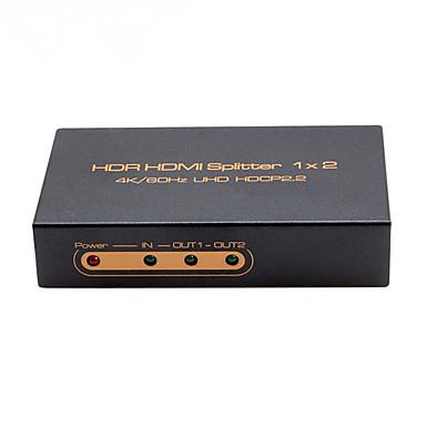 HDMI сплитер ESTILLO HDSP0010M1, 1/2, 4K/60Hz-2