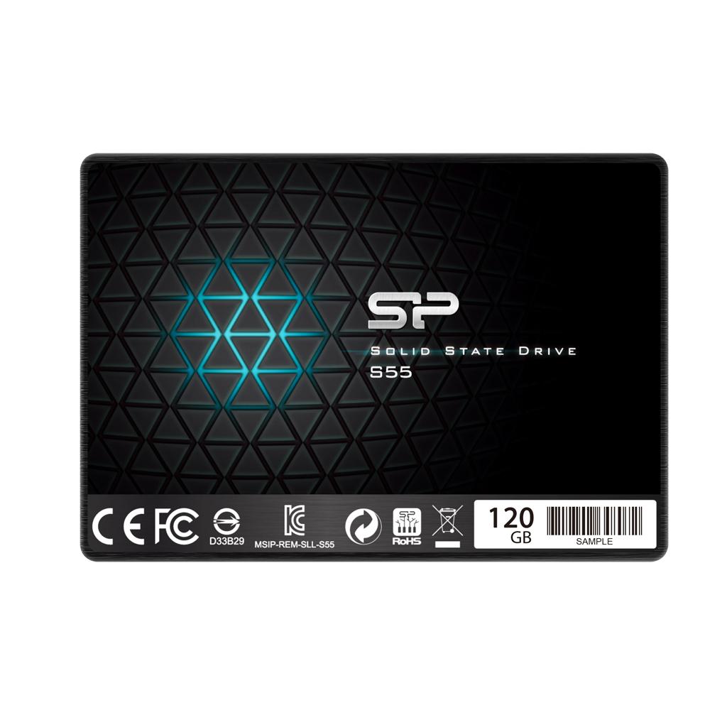 Solid State Drive (SSD) SILICON POWER S55, 2.5&quot;, 120 GB, SATA3-1