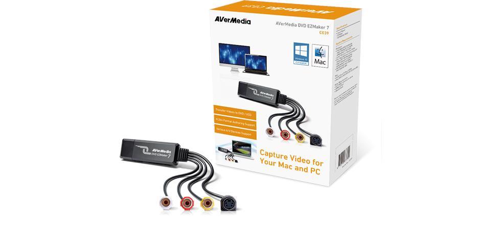 Външен кепчър AVerMedia DVD EZMaker 7, USB 2.0-4